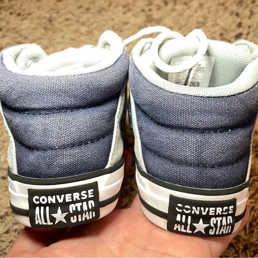 Converse All-Star high‎ top Sneakers size 13K Blue & Grey